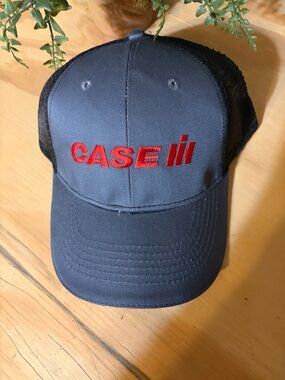 Case IH Navy and Red Mesh Back Cap - Men's Hat